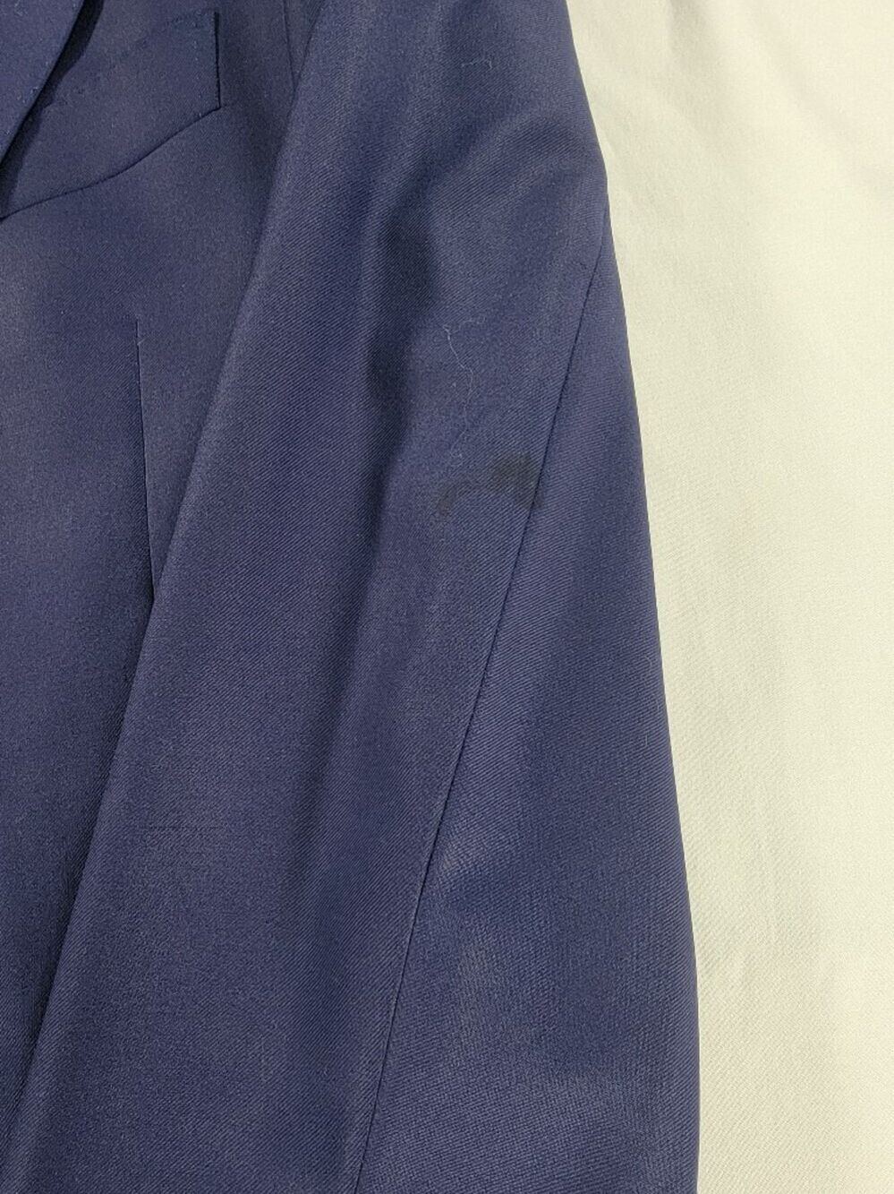 Suitsupply Vitale Barberis 110s Wool Dark Blue Wool Blazer Jacket Mens 36 R - Picture 2 of 13